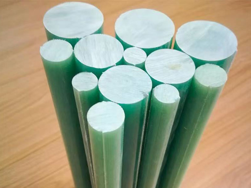 Epoxy glass fiber rods