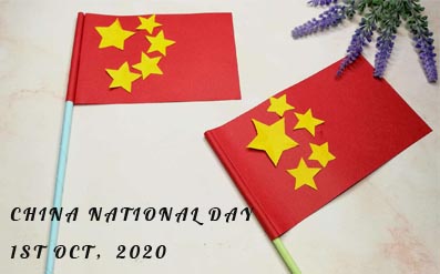 Holiday Notice for China National Day 2020